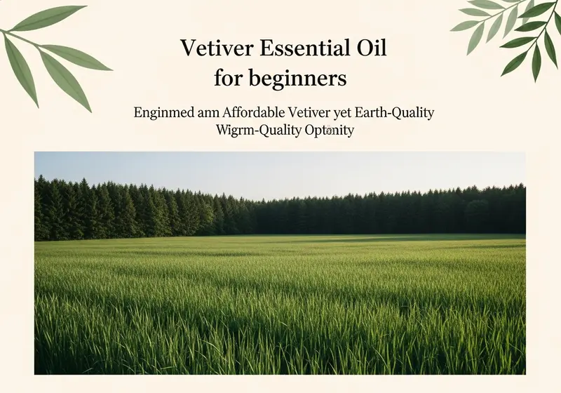 best vetiver essential oil for beginners affordable picks