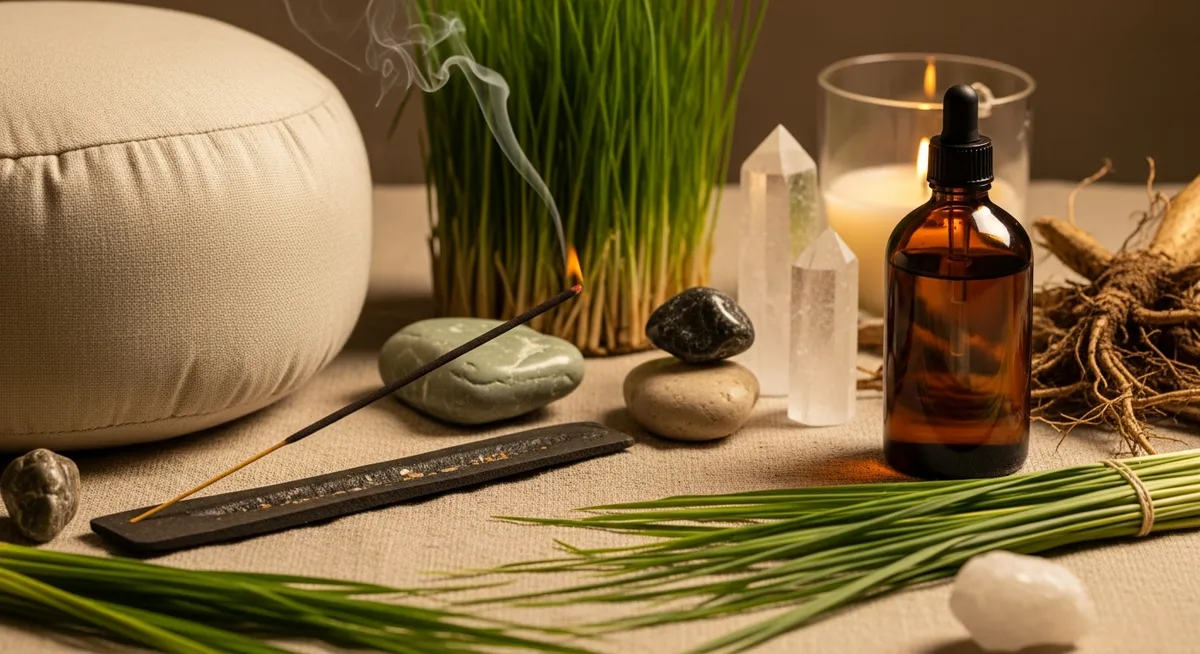 DIY Vetiver and Sandalwood Meditation Incense Cones