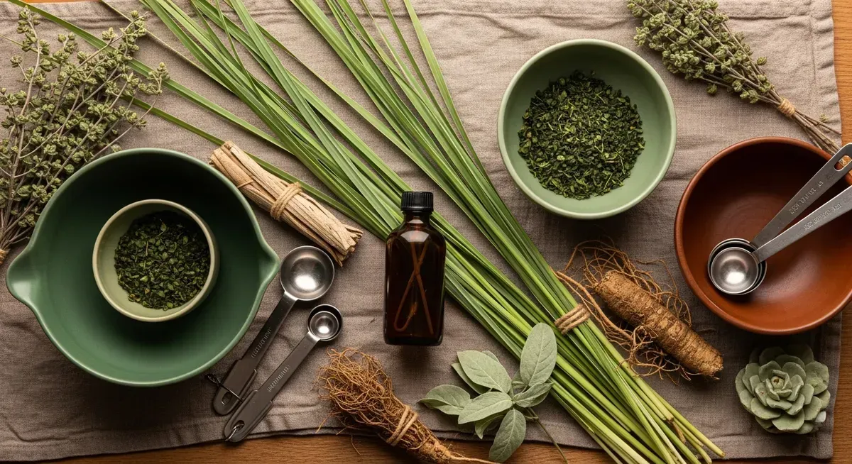 DIY Vetiver Scar Fading Oil with Helichrysum and Rosehip