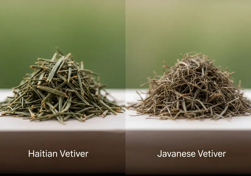 haitian vetiver vs javanese vetiver origins chemistry and