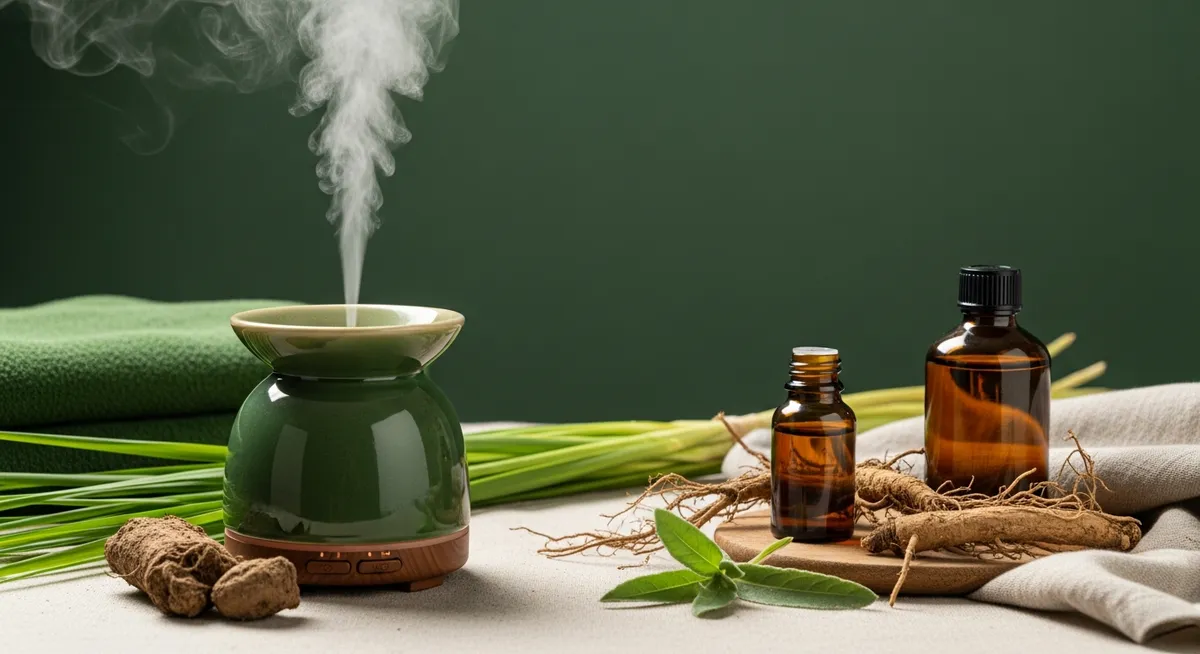 How to Set Up a Vetiver Oil Diffuser Routine for Your Home Office