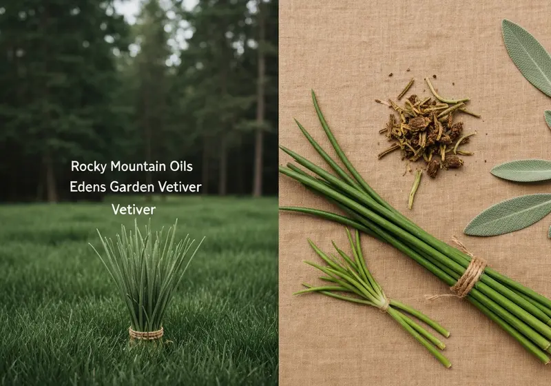 rocky mountain oils vetiver vs edens garden vetiver