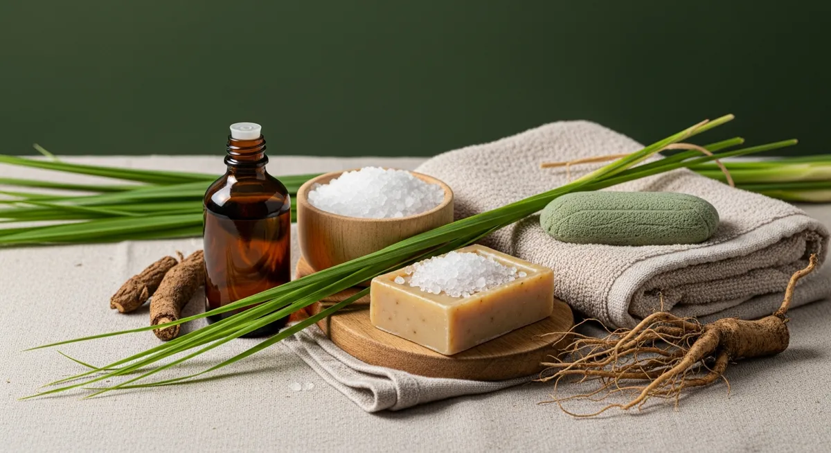 Soothing Vetiver Foot Soak for Tired, Aching Feet