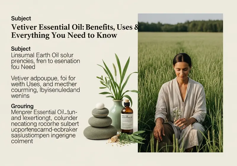 the complete guide to vetiver essential oil benefits uses