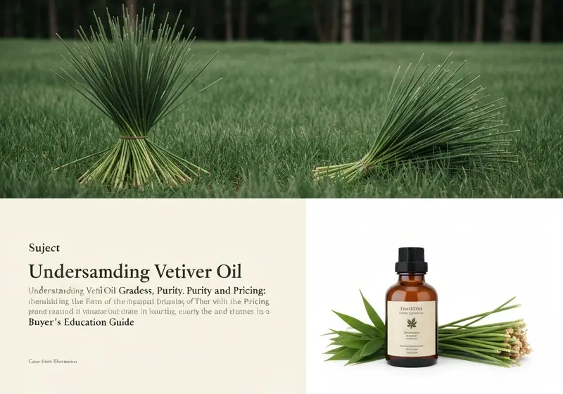 understanding vetiver oil grades purity and pricing a