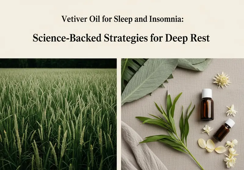 vetiver oil for sleep and insomnia science backed