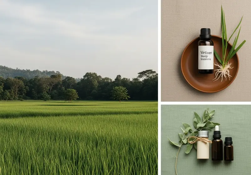 vetiver oil for sleep and insomnia science backed