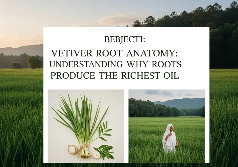 vetiver root anatomy understanding why roots produce the